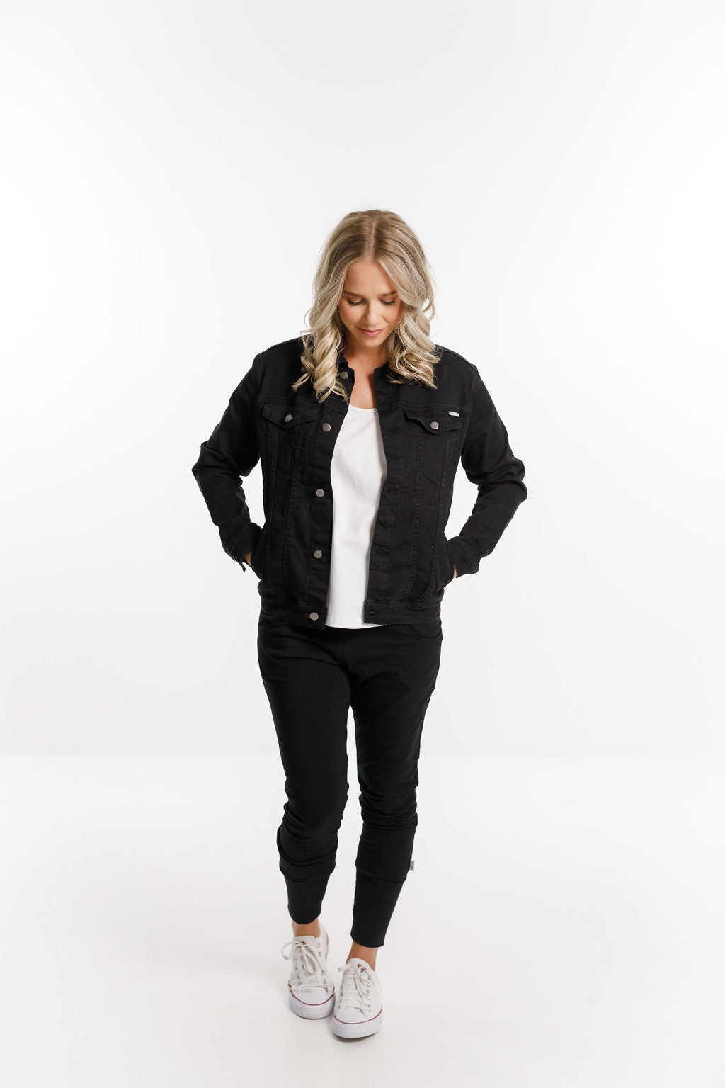 Classic Denim Jacket - Jet Black