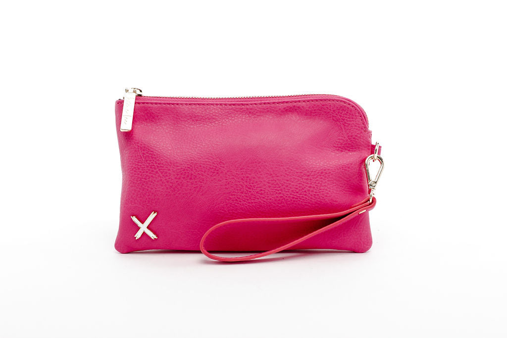 Small Clutch - Raspberry Pink