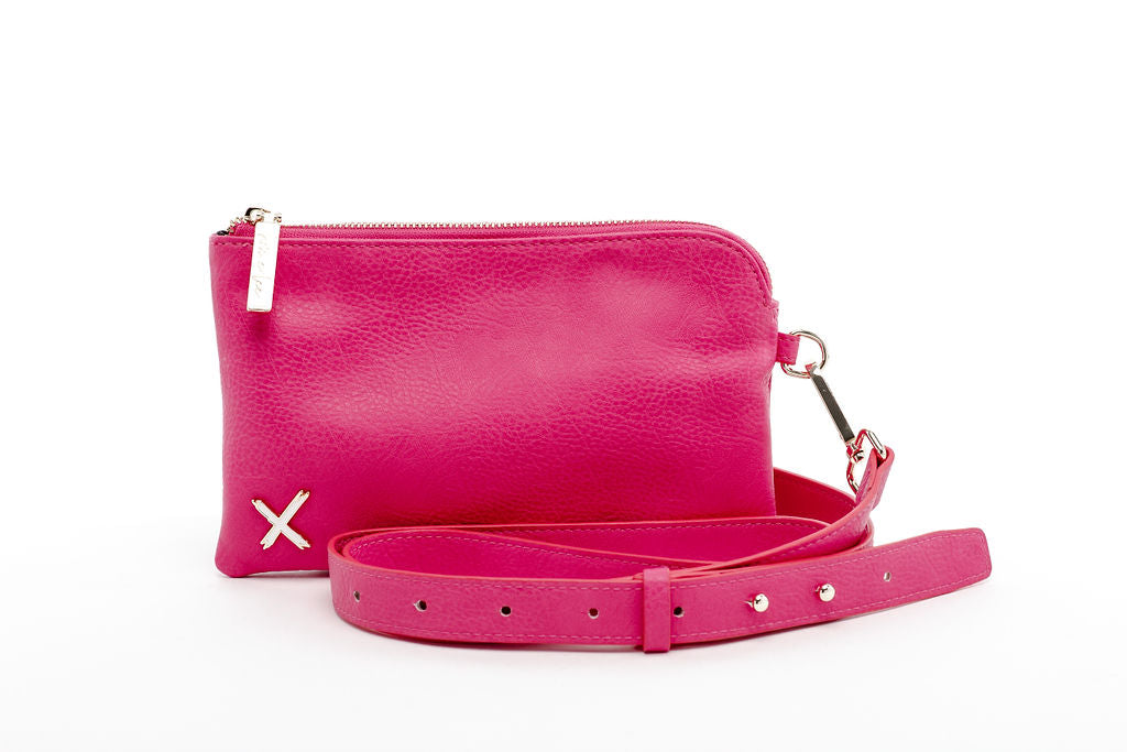 Small Clutch - Raspberry Pink
