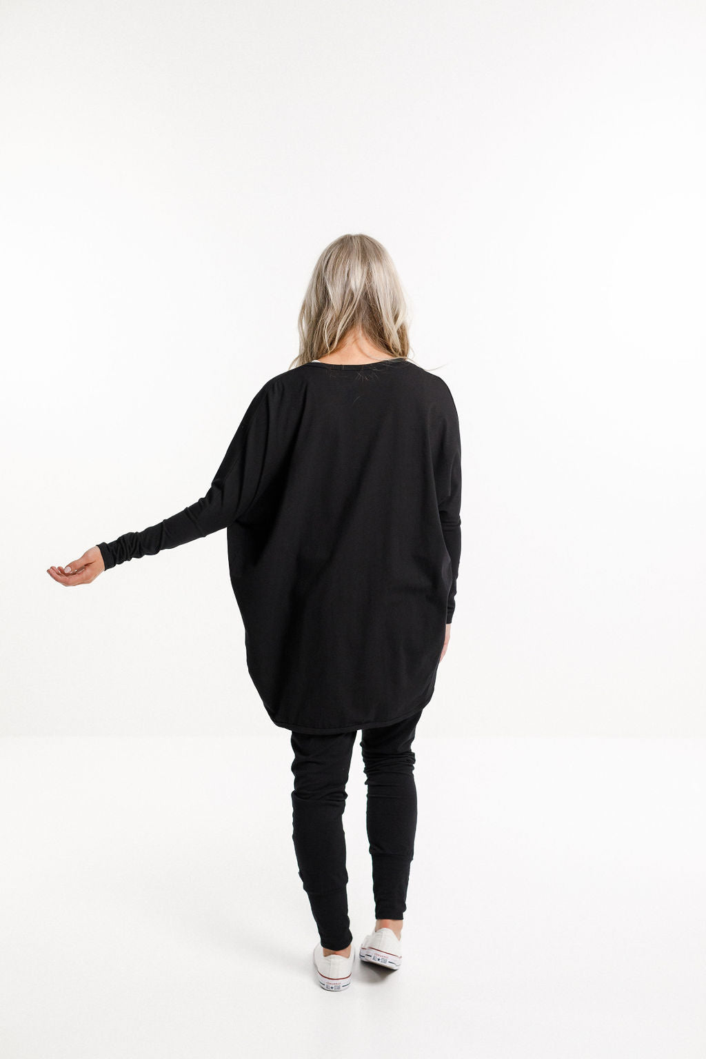 Batwing Cardi - Black