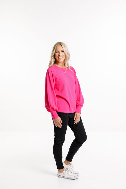 Laylah Top - Raspberry Pink