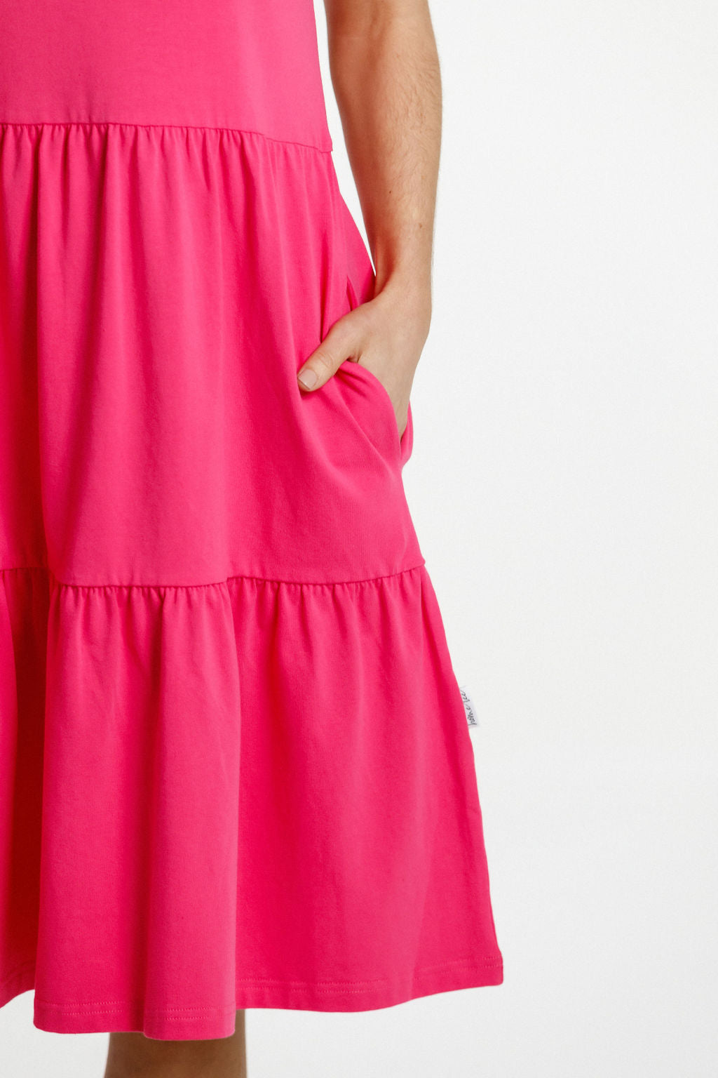 Kylie Dress - Raspberry Pink