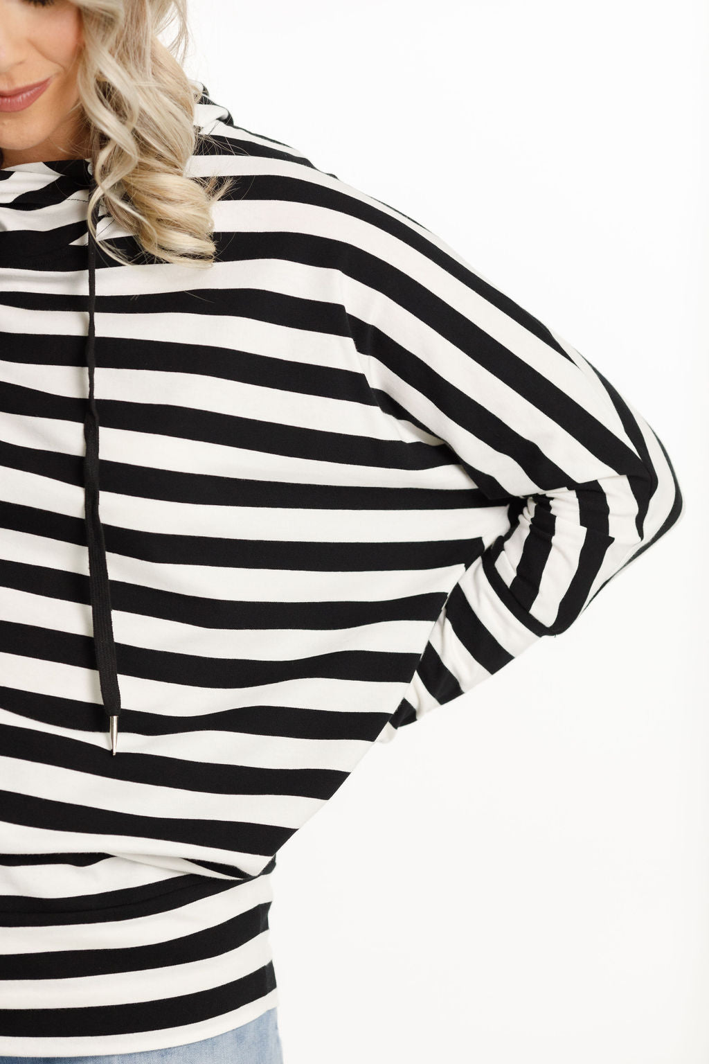 Ellen Tee - Sale - Black &amp; White Stripes