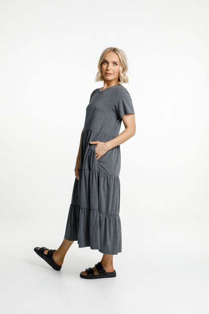 Kendall Dress - Charcoal