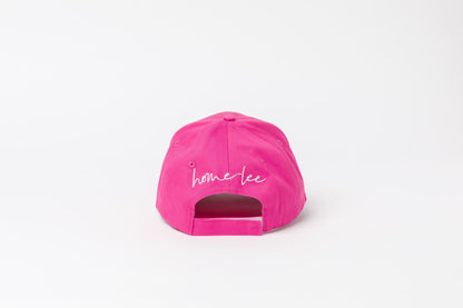 Homelee Cap - Pink with White X