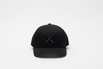 Homelee Cap - Black with Black X