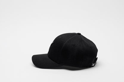 Homelee Cap - Black with Black X