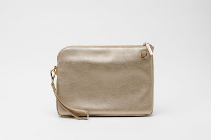 Oversized Clutch - Gold