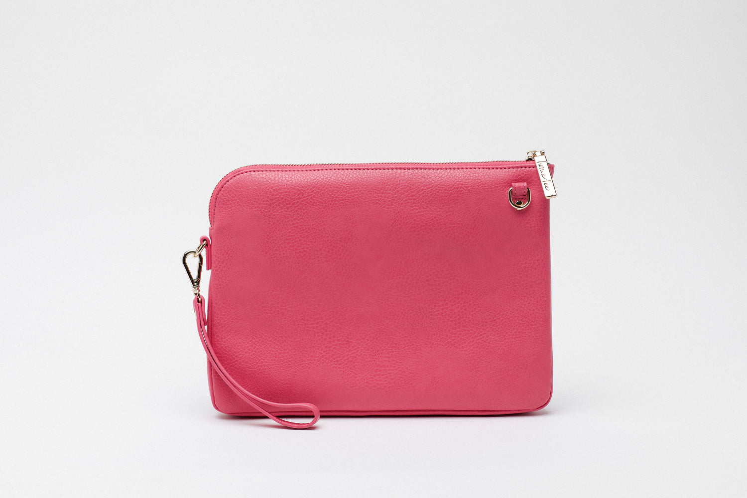 Oversized Clutch - Lipstick Pink