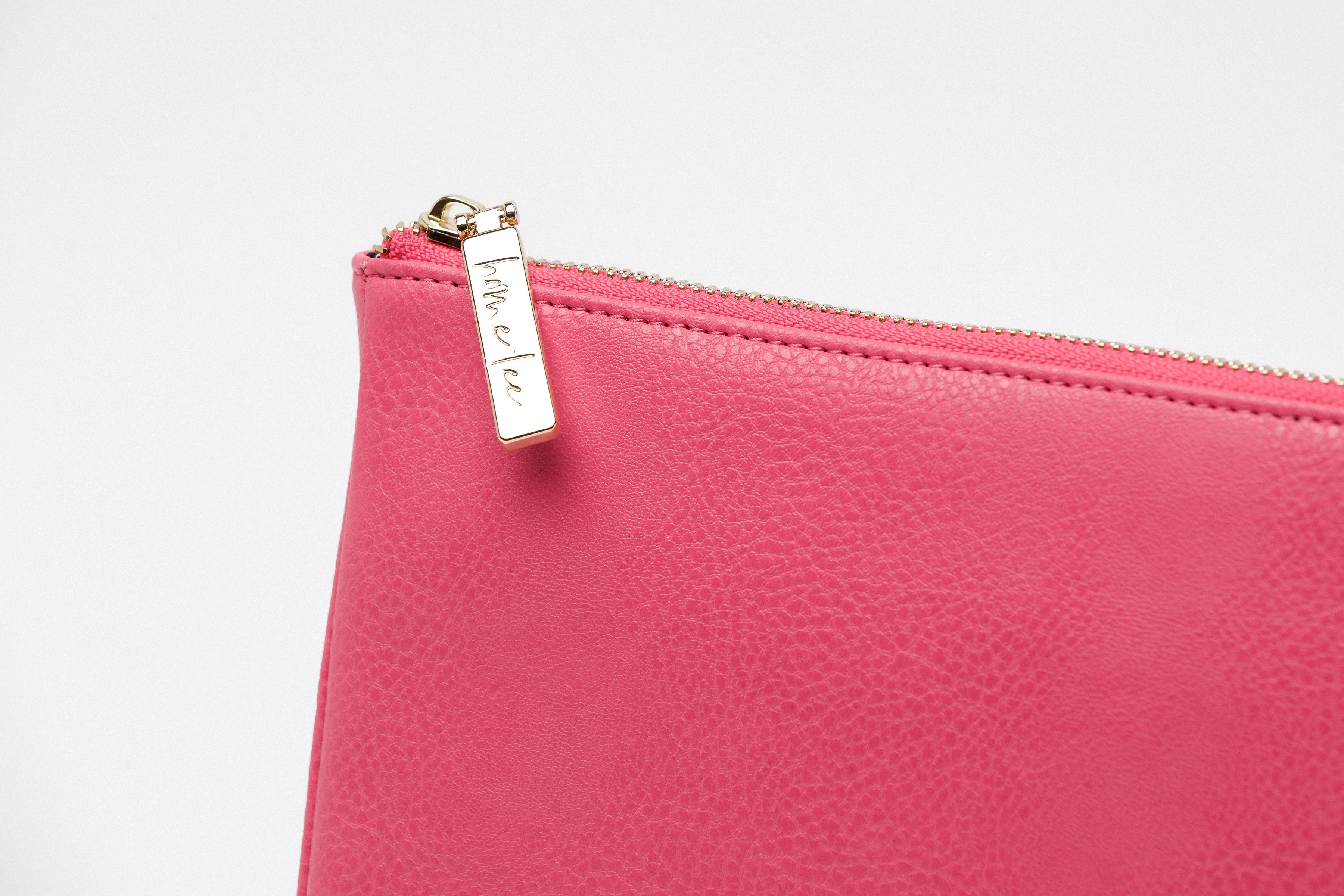 Oversized Clutch - Lipstick Pink