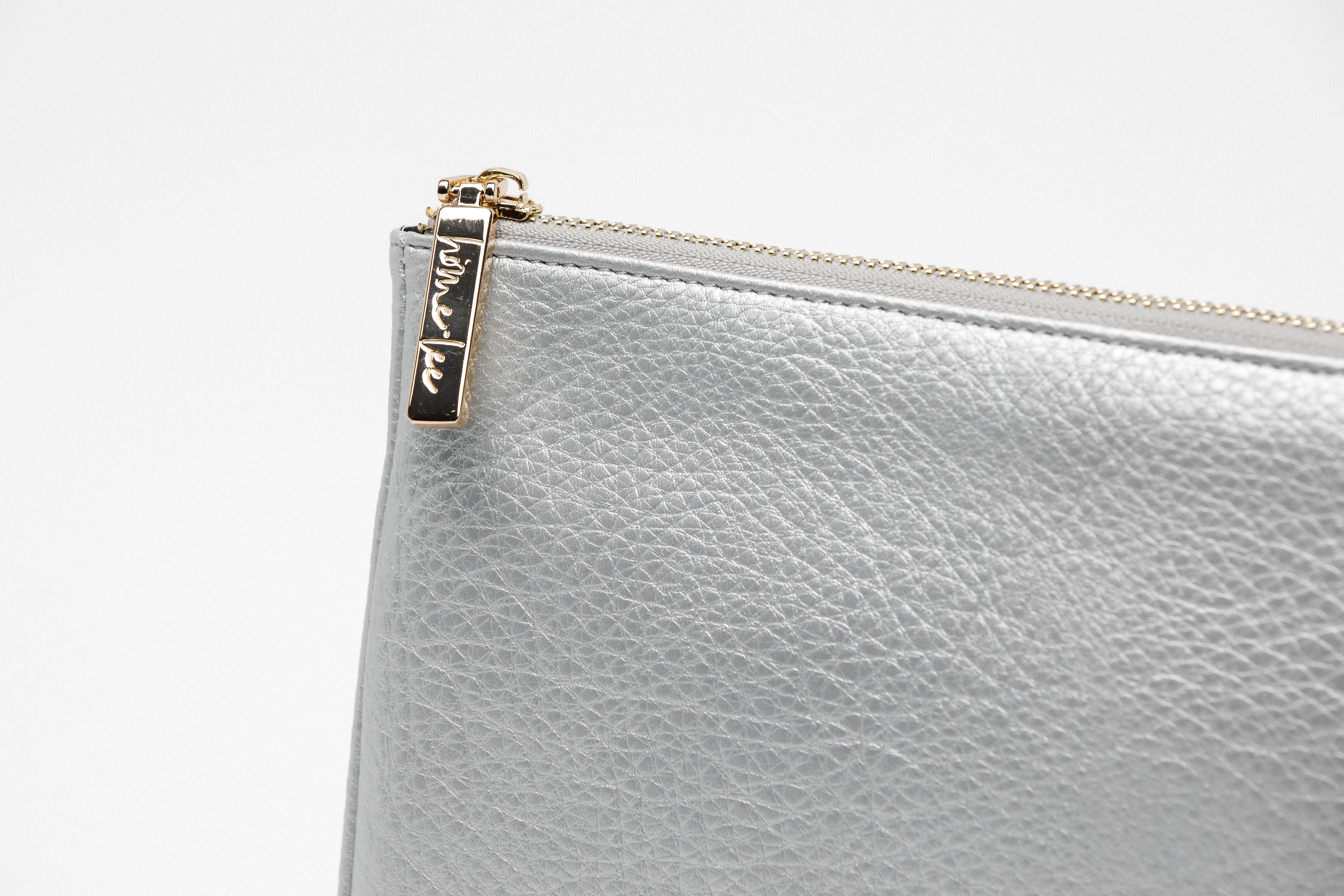 Oversized Clutch - Silver