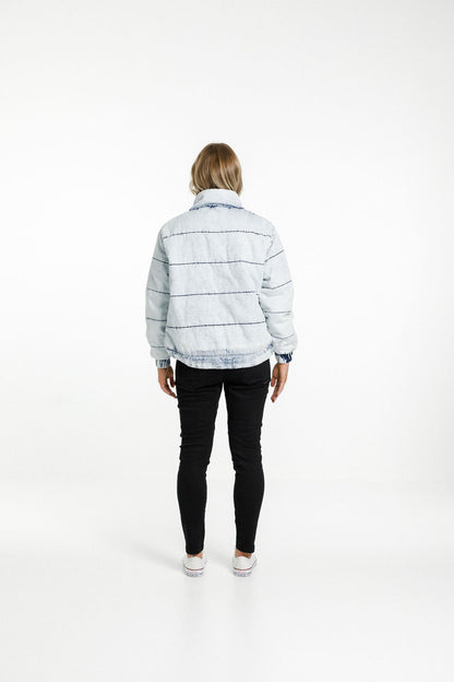 Aja Puffer Jacket - Snow Wash