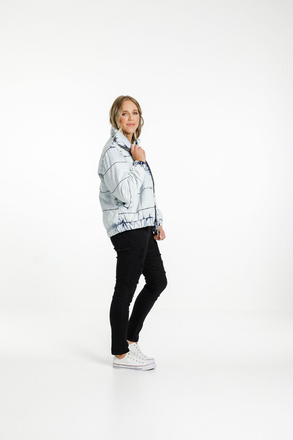 Aja Puffer Jacket - Snow Wash