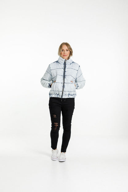 Aja Puffer Jacket - Snow Wash