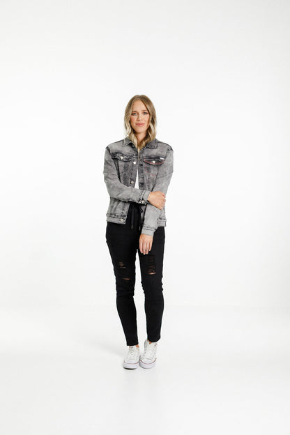 Classic Denim Jacket - Grey Wash