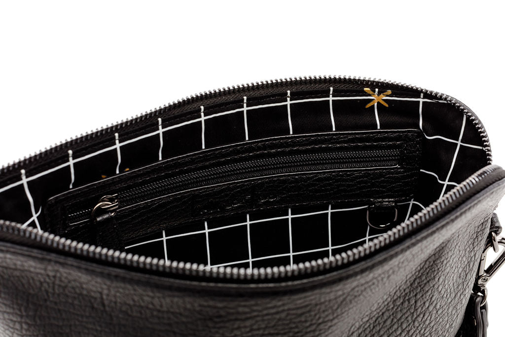 Oversized Clutch - Black