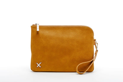 Oversized Clutch - Mustard