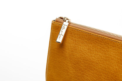 Oversized Clutch - Mustard