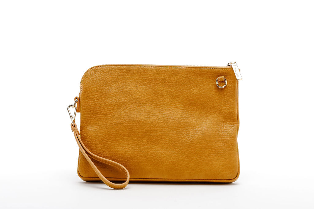 Oversized Clutch - Mustard