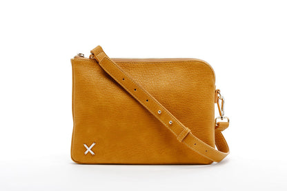 Oversized Clutch - Mustard